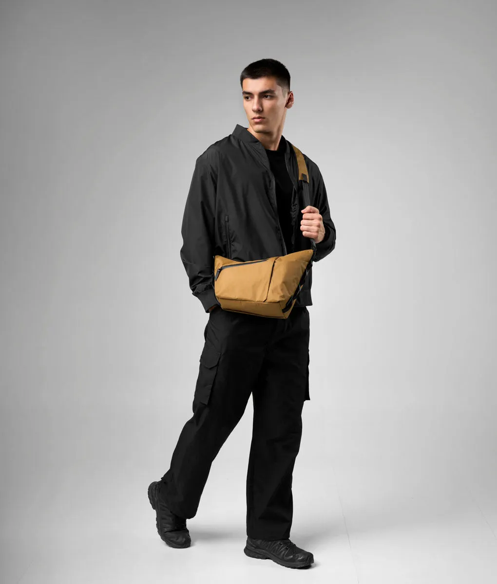 Alpaka Flow Satchel 4L skuldertaske brun X-Pac