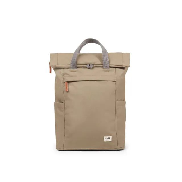 Roka London Finchley rygsæk taupe medium brun
