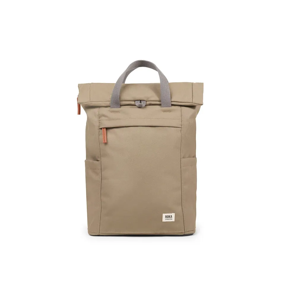 Roka London Finchley rygsæk taupe medium brun
