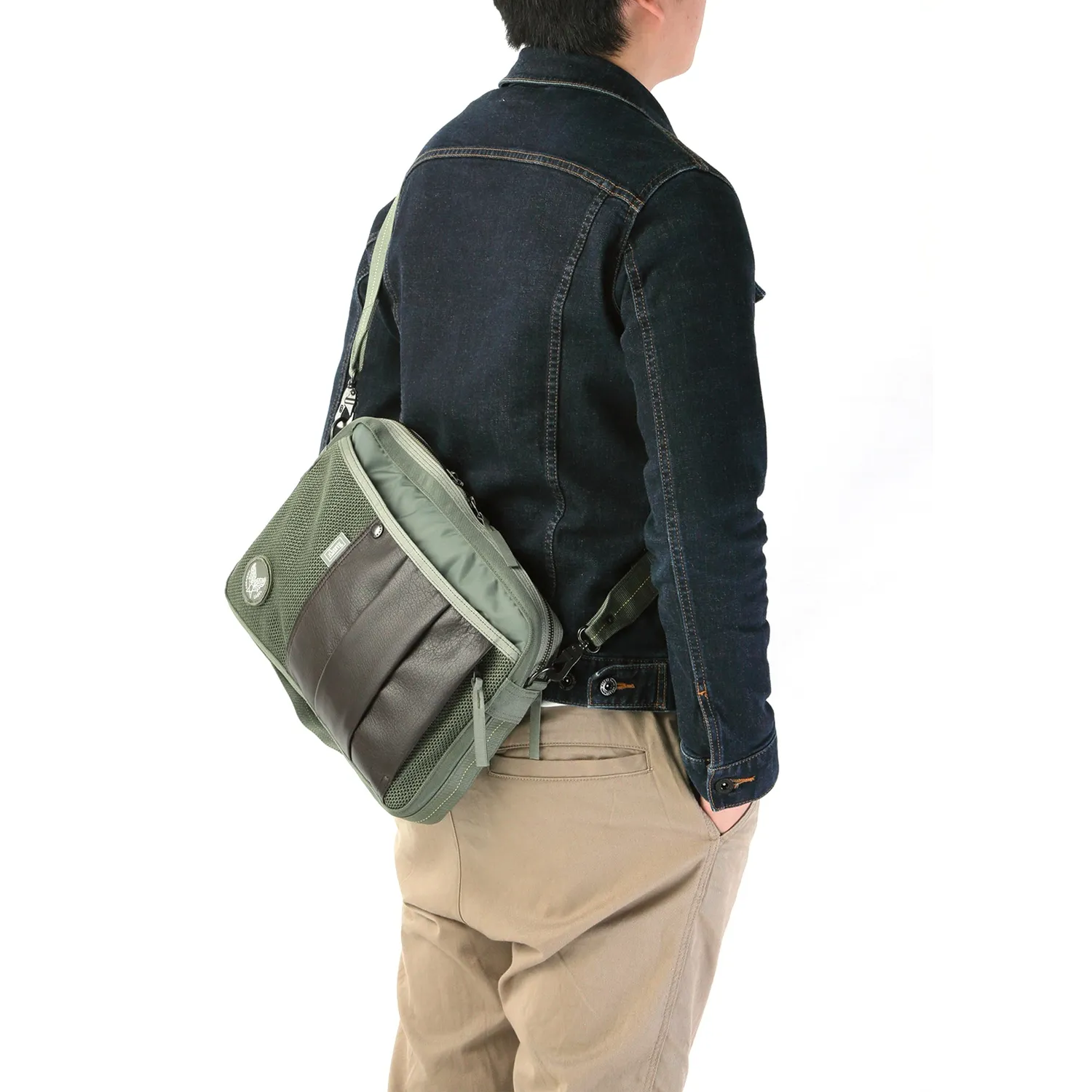 Harvest Label Custom HC-0113 skuldertaske sort A4