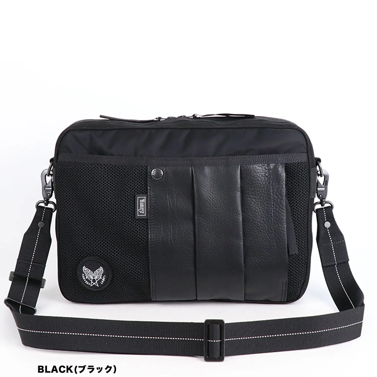 Harvest Label Custom HC-0113 skuldertaske sort A4