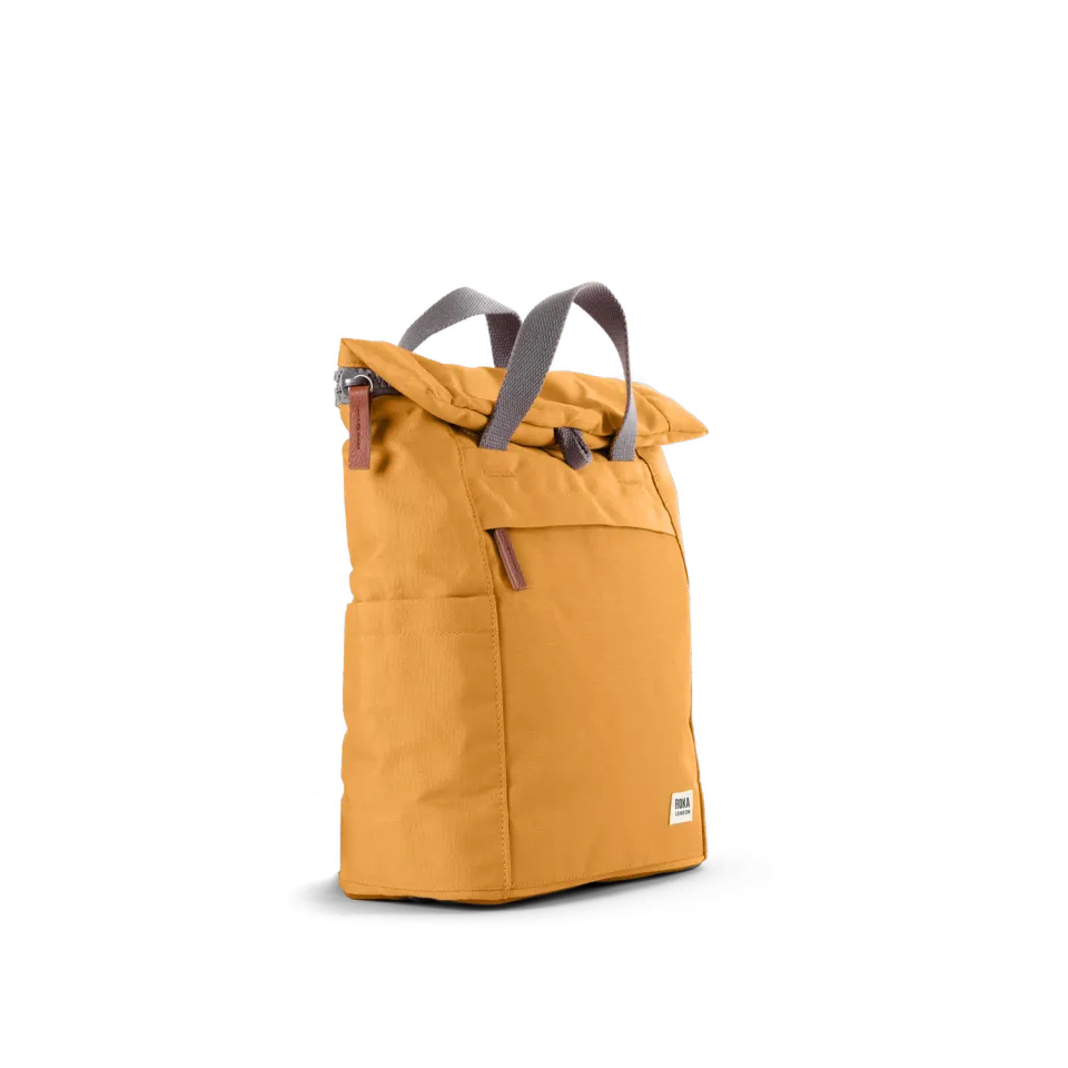 Roka London Finchley Flax rygsæk Medium roll-top laptoprum