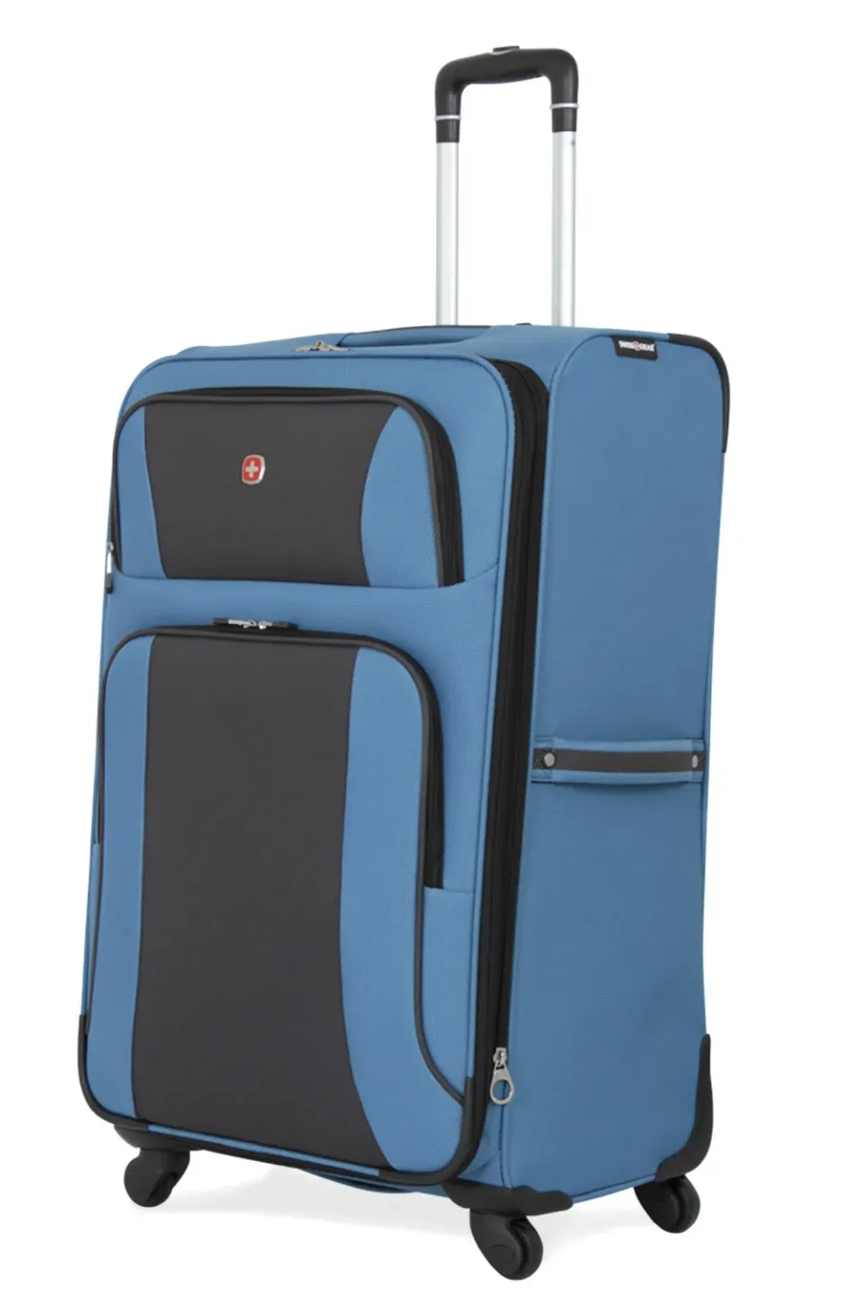 Swissgear 6110 Large Checked Spinner kuffert Blue Black