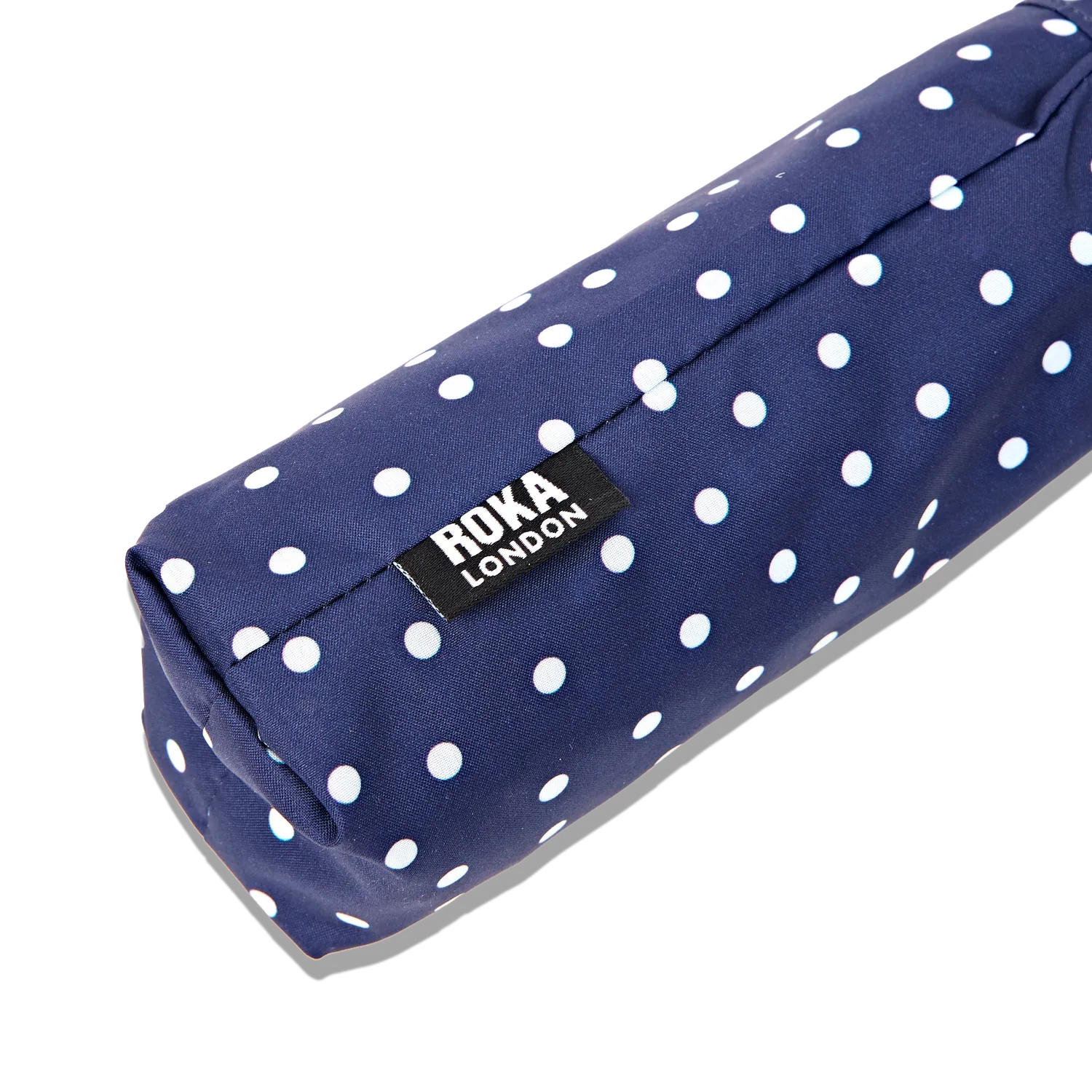 Roka London Waterloo paraply Polka Dot M kompakt
