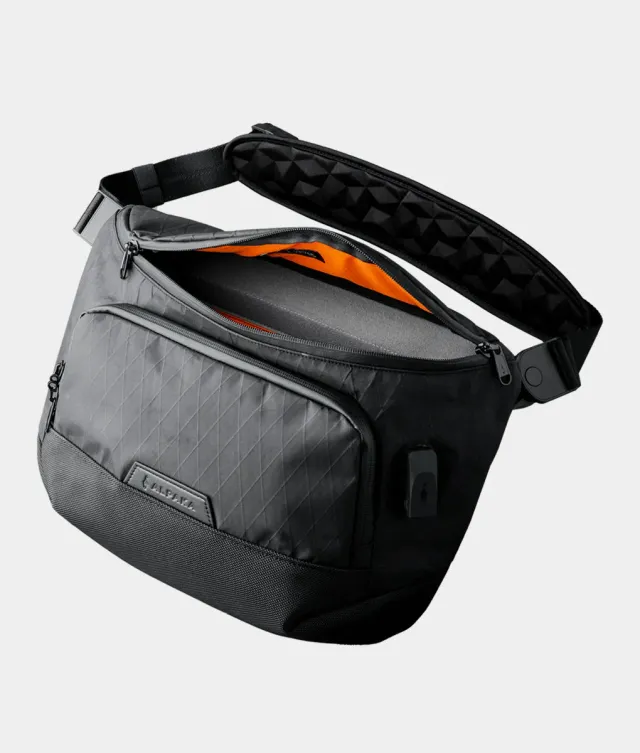 Alpaka Bravo Sling Max V2 skuldertaske sort 8 liter