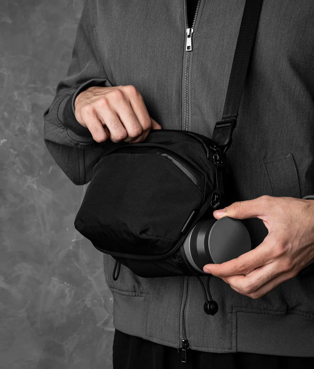 Alpaka Flight Sling Pro 2.5L slingtaske sort 2,5 liter