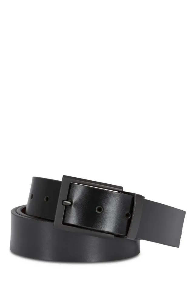 SWISSGEAR Reversible XLarge bælte sort/brun syntetisk