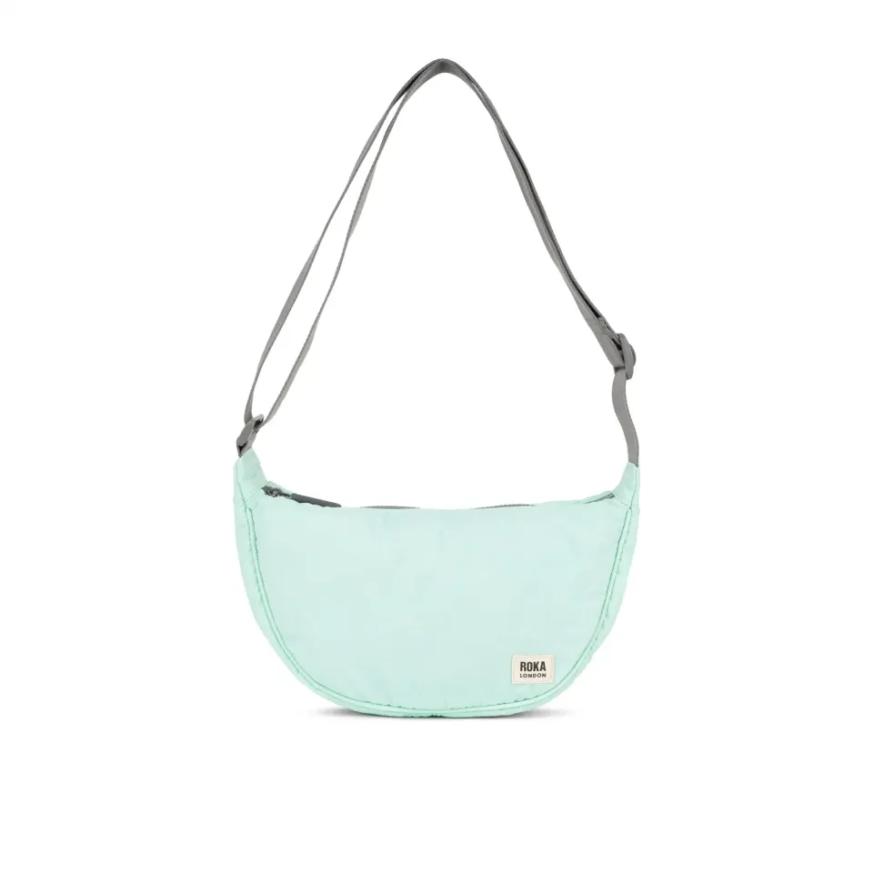 Roka London Farringdon skuldertaske Small mint blød