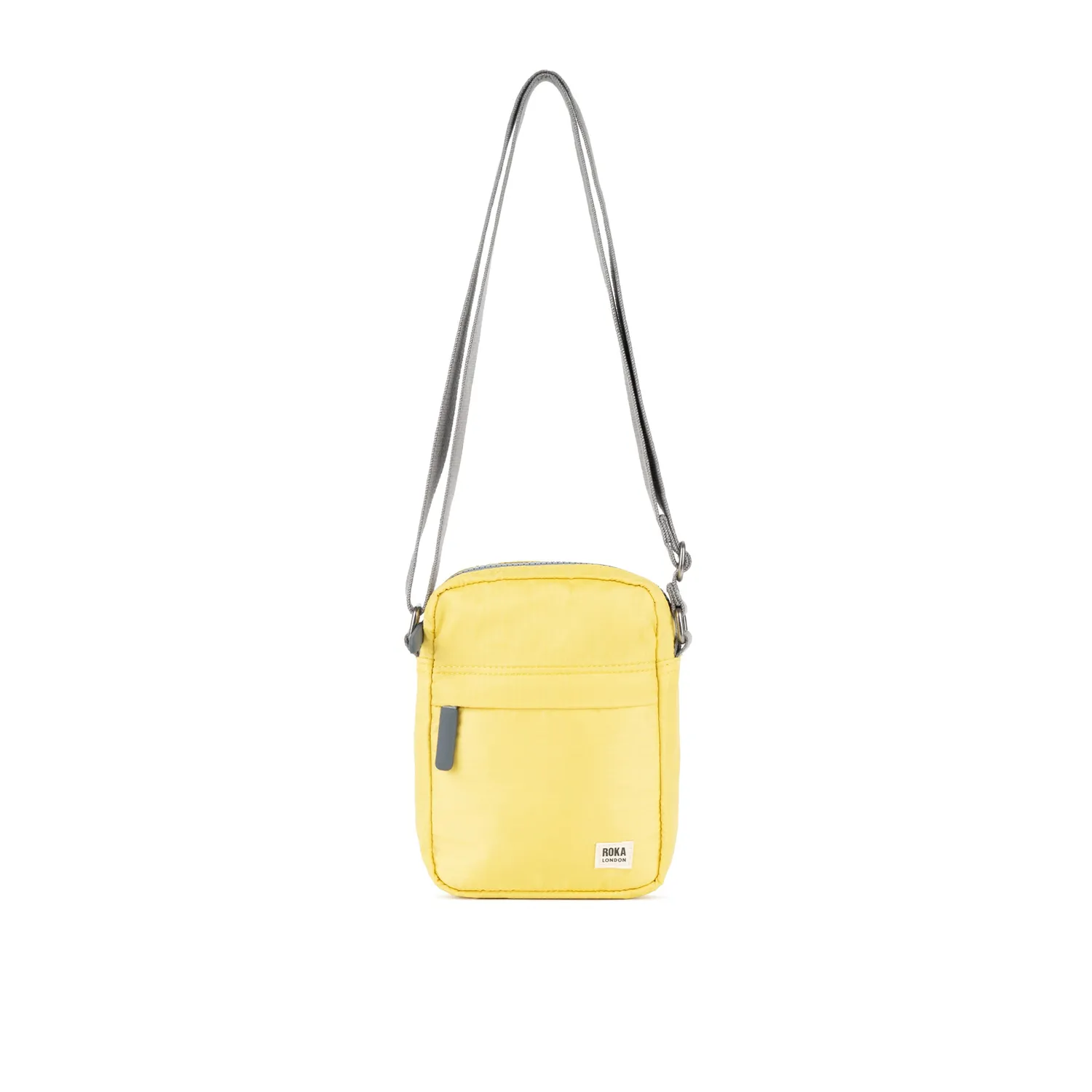 Roka London Bond crossbody taske citron Small 1,5 liter