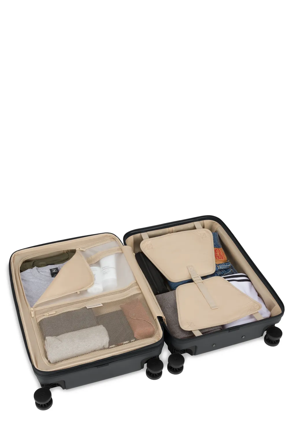 SWISSGEAR Summit Reserve mellem kuffert sort TSA-lås
