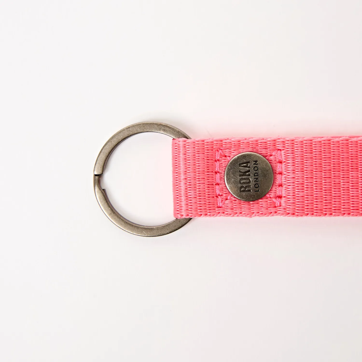 Roka London Portland nøglering One Size pink lemonade