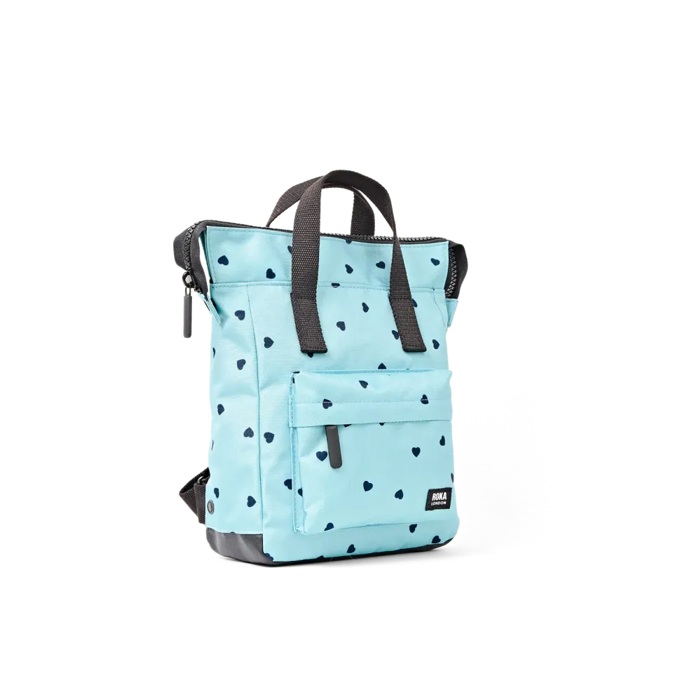 Roka London Bantry rygsæk Small heart print 7,4 liter