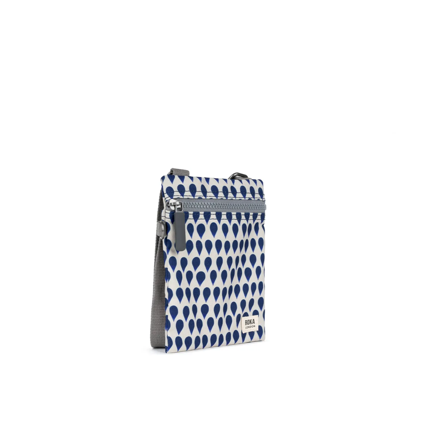 Roka London Chelsea XS mobiltaske Denim Rain 85 g