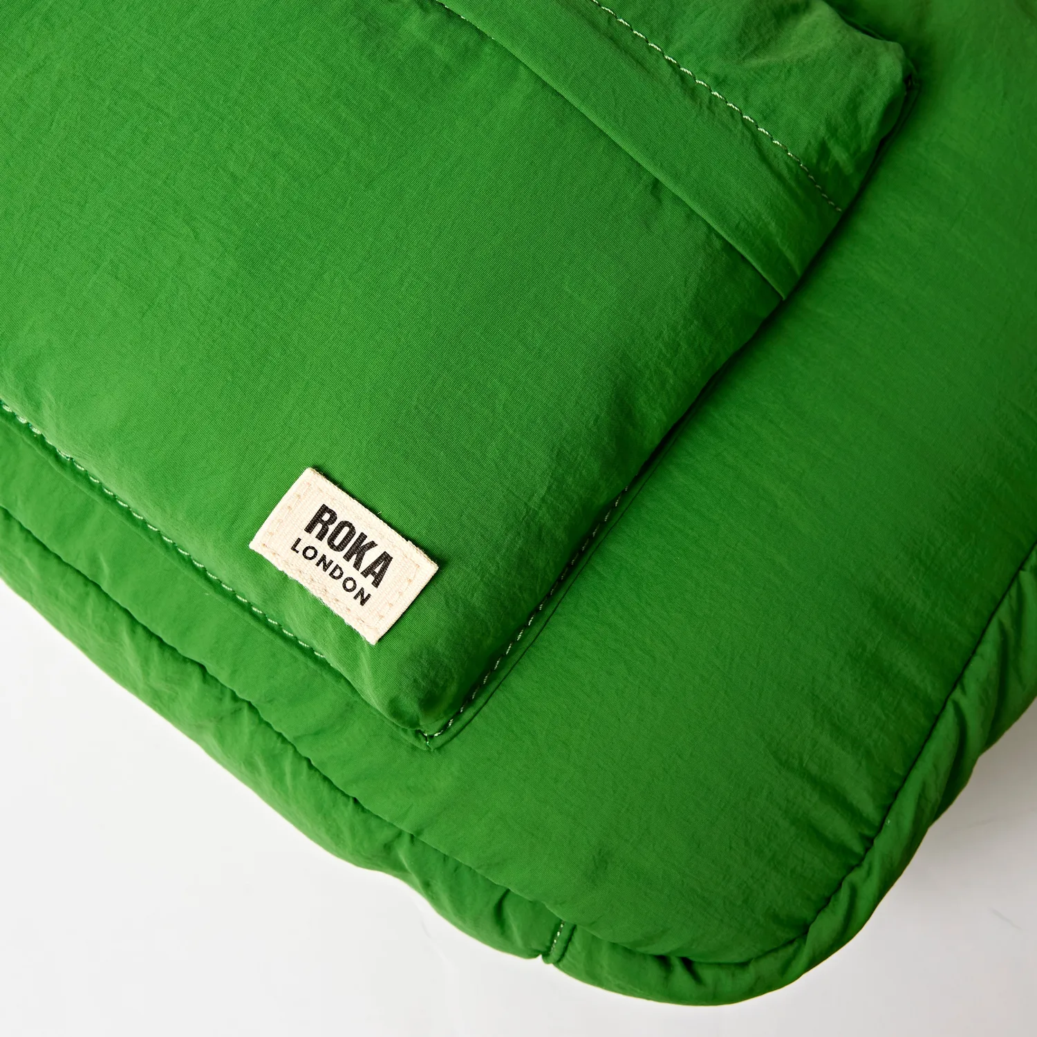 Roka London Belsize crossbody taske Lime Medium 14,7 liter