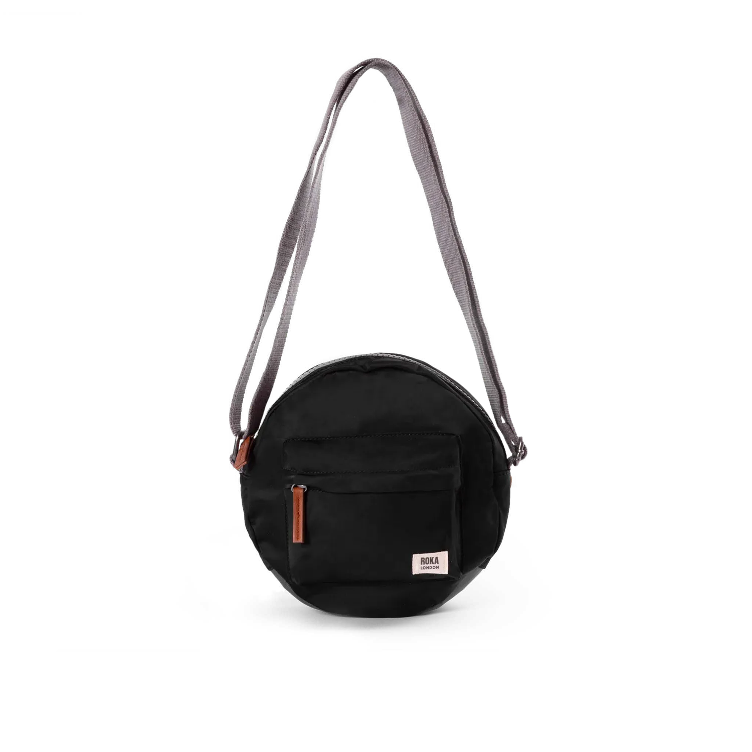 Roka London Paddington crossbody Small sort rund taske