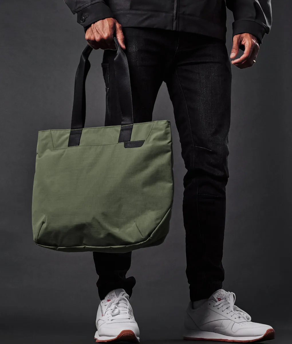 Alpaka Elements totebag M gron/gra 210D