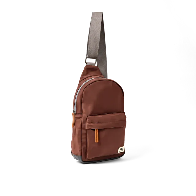 Roka London Willesden Large sling taske Rocky Road
