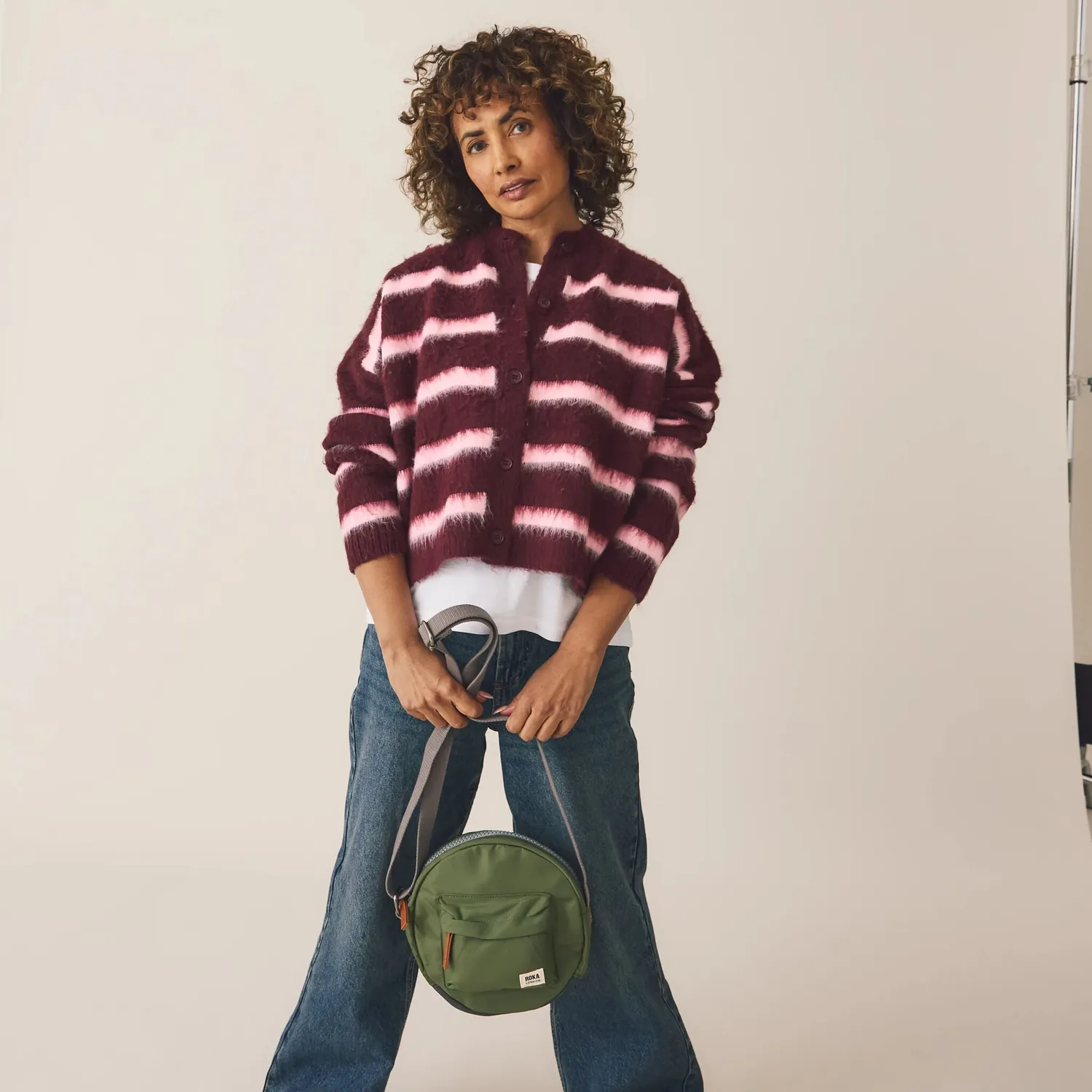 Roka London Paddington skuldertaske Small Midnight