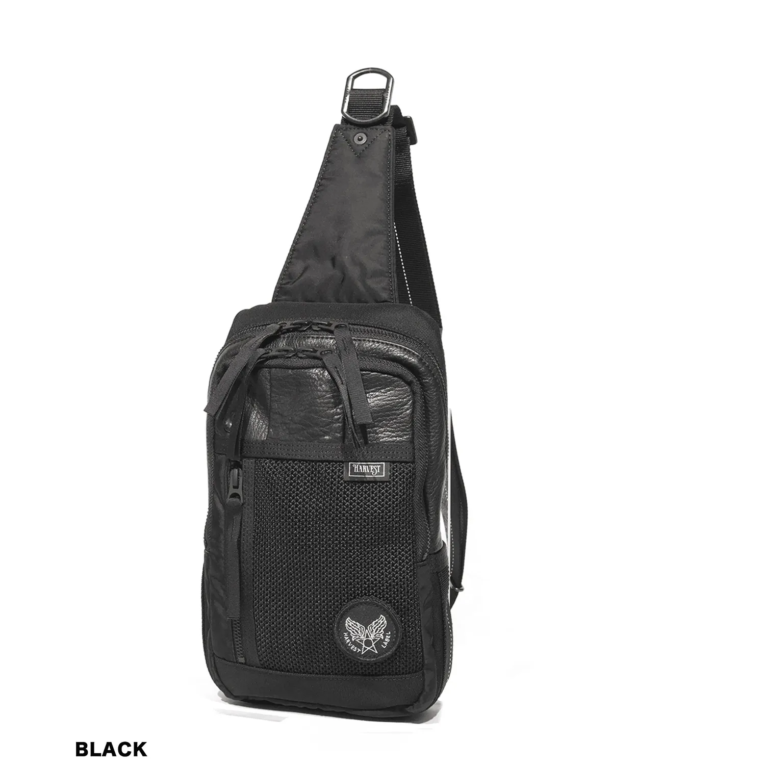 Harvest Label Custom HC-0102 slingtaske sort lodret bodybag