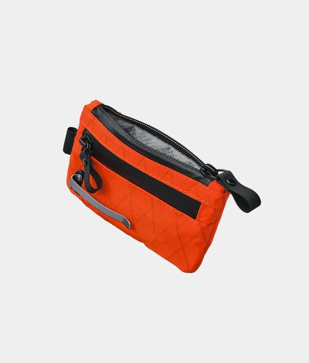 Alpaka Zip Pouch Pro kortpung sort X-Pac