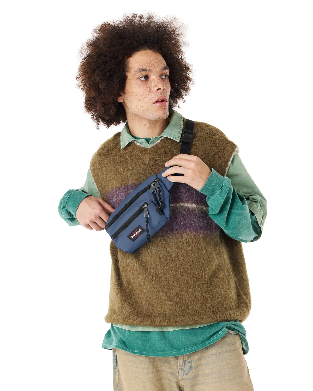Eastpak Doggy Bag bæltetaske Powder Pilot medium nylon