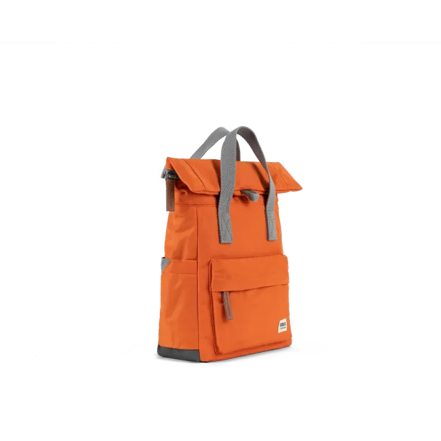 Roka London Canfield rygsæk Medium burnt orange roll-top
