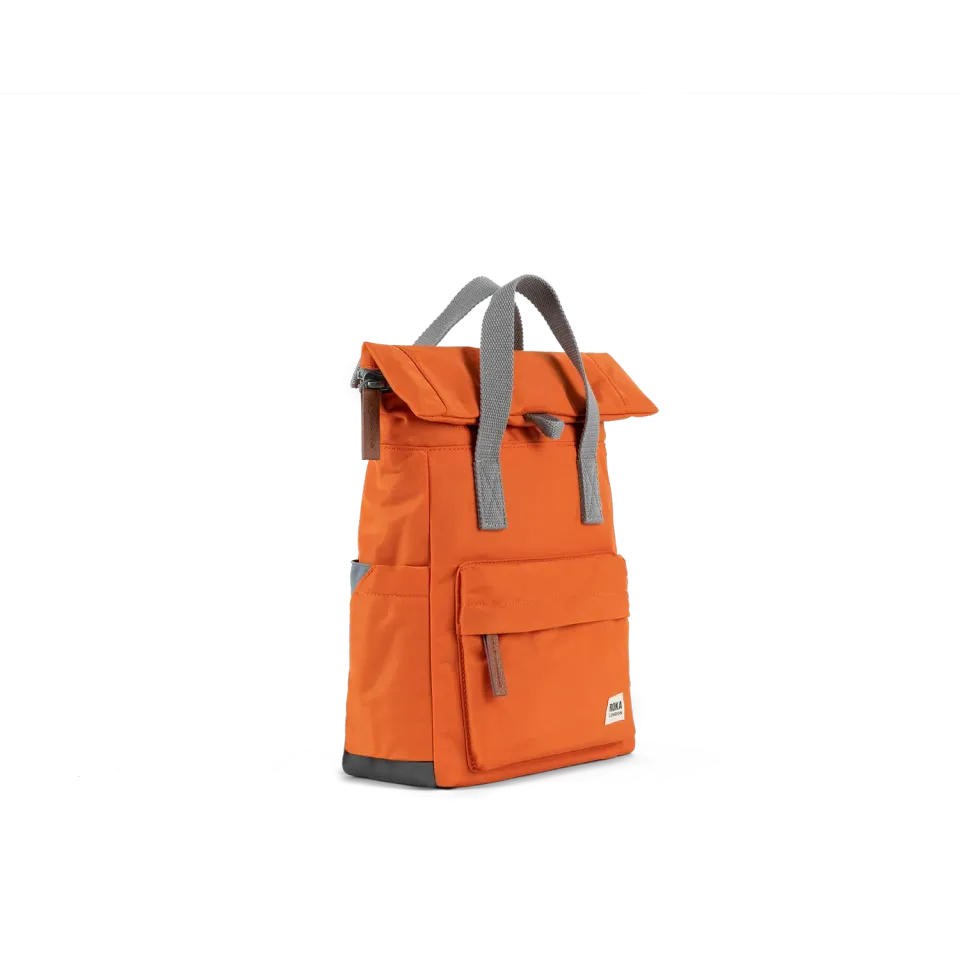 Roka London Canfield rygsæk Medium burnt orange roll-top