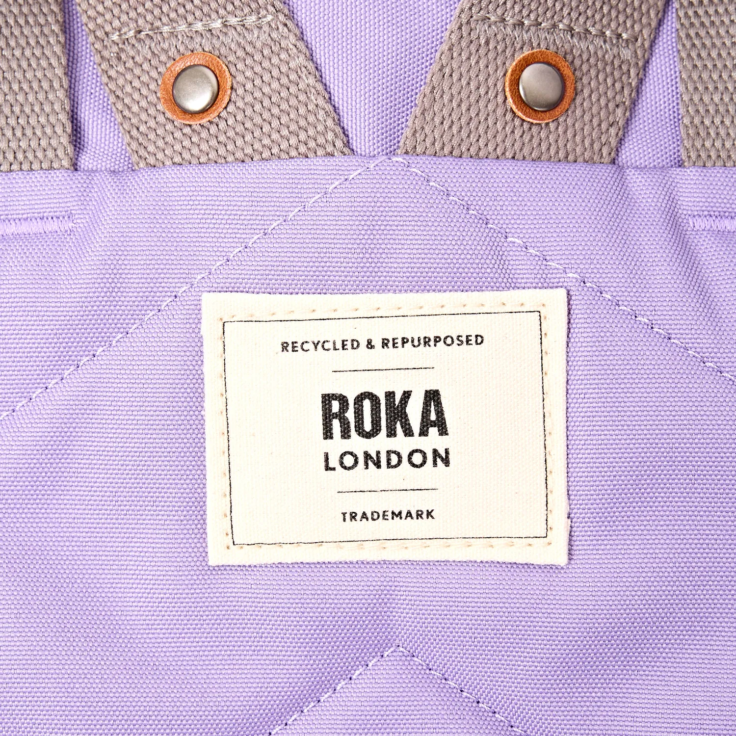 Roka London Finchley rygsæk Thistle Bloom laptoprum