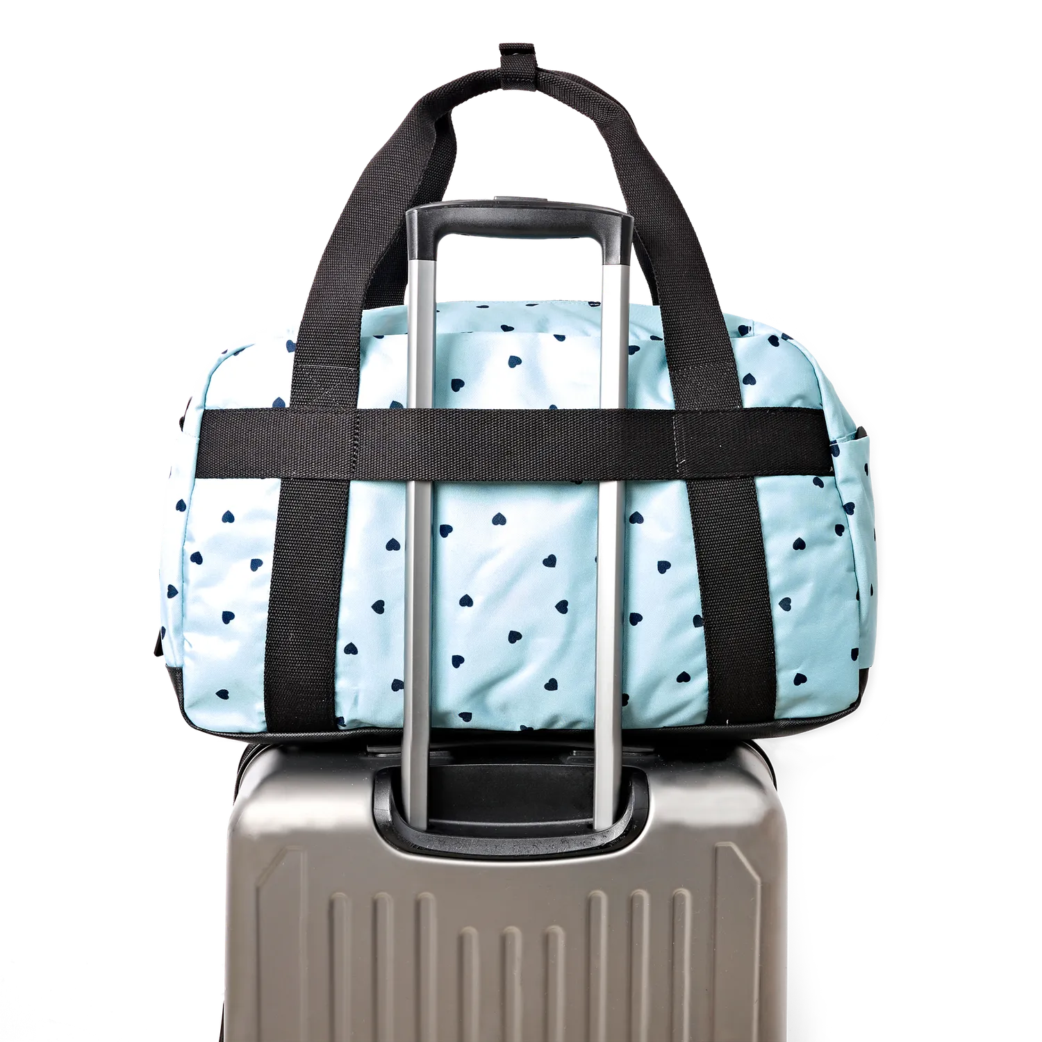 Roka London Gatwick rejsetaske Medium heart print laptoprum