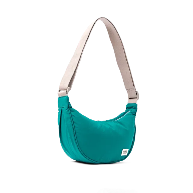 Roka London Farringdon halvmåne taske Ocean View Small