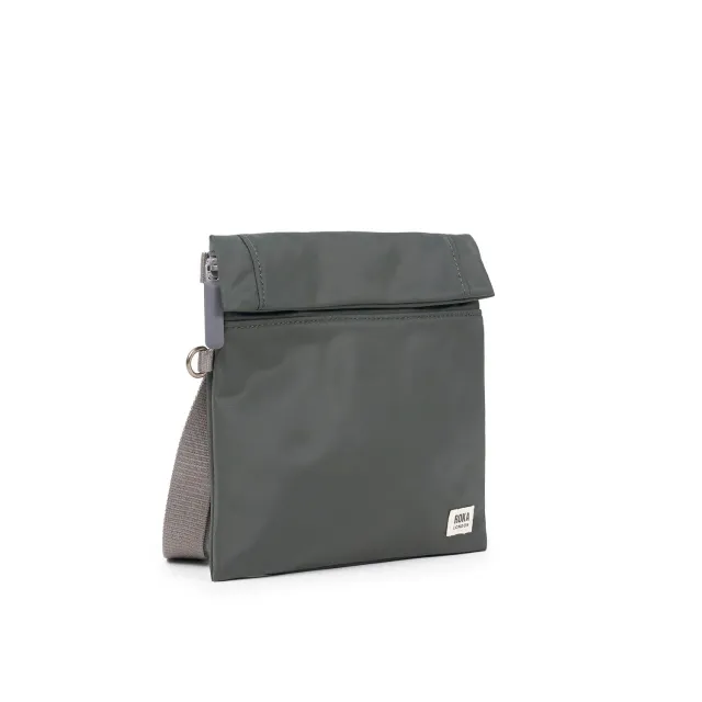 Roka London Stratford crossbody taske Small thyme roll-top