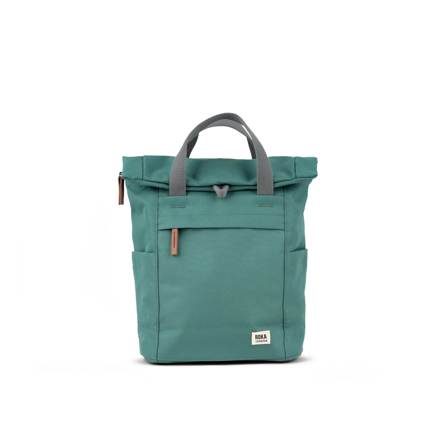 Roka London Finchley rygsæk Sage roll top laptop 15 tommer