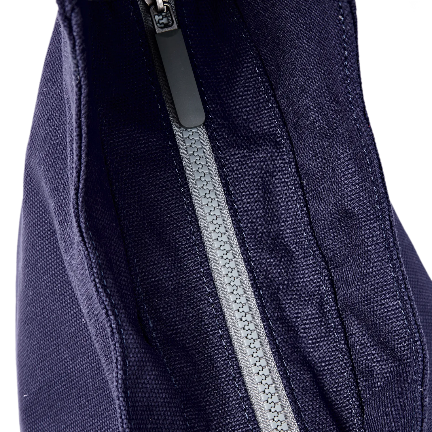 Roka London Hoxton skuldertaske Navy Blue Large canvas
