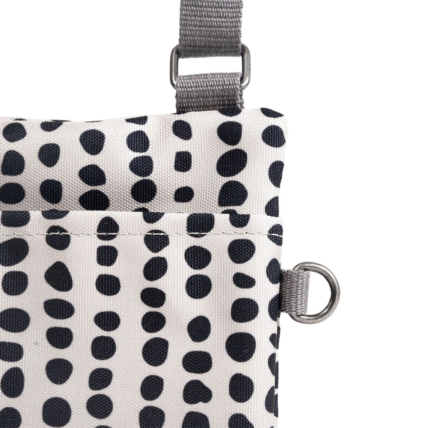 Roka London Chelsea Pocket Sling crossbody taske Linear Dot XS vandafvisende