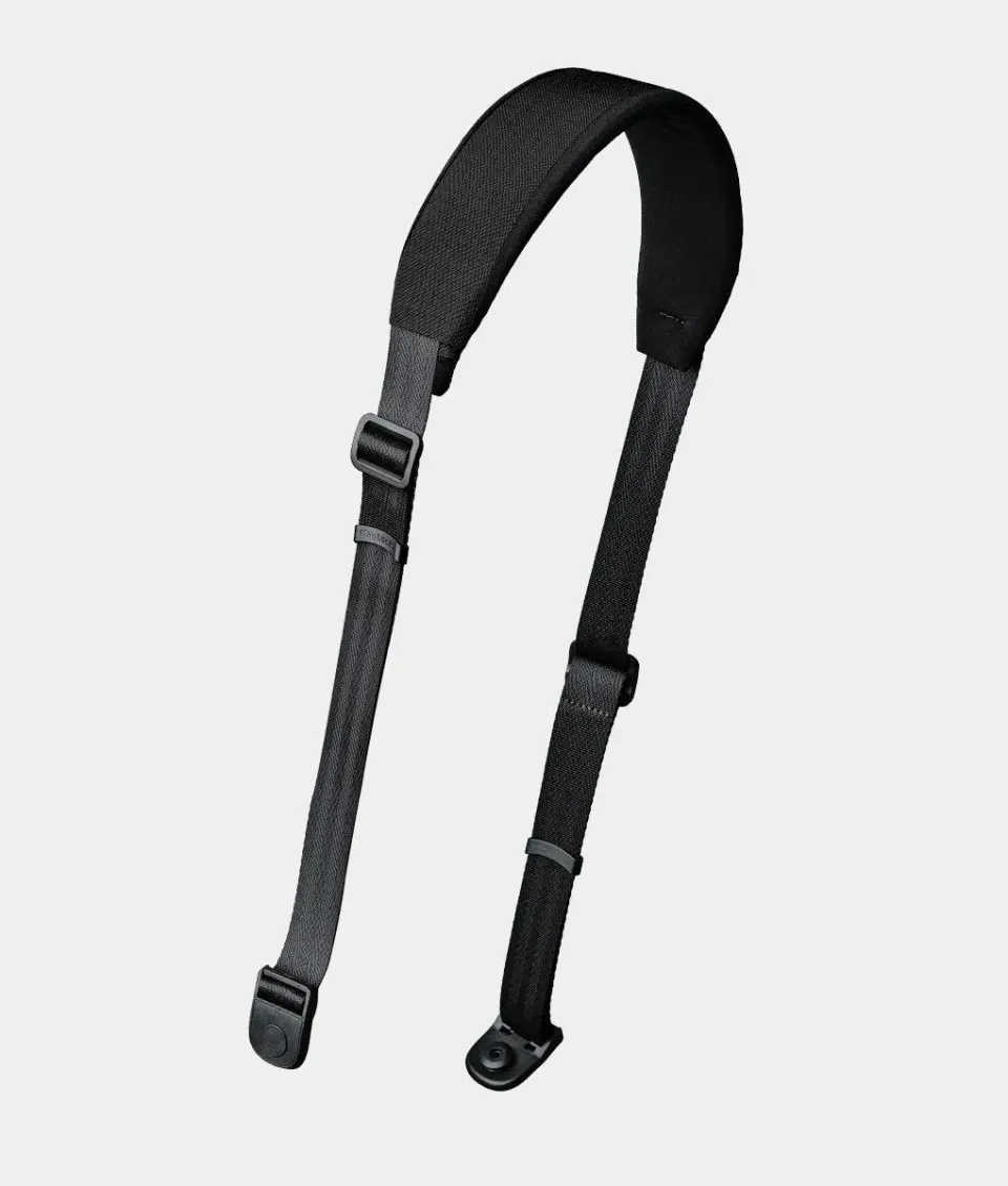 Alpaka Padded Shoulder Strap skulderrem sort polstret