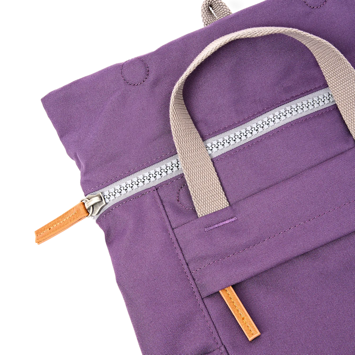 Roka London Finchley rygsæk Deep Grape med laptoprum