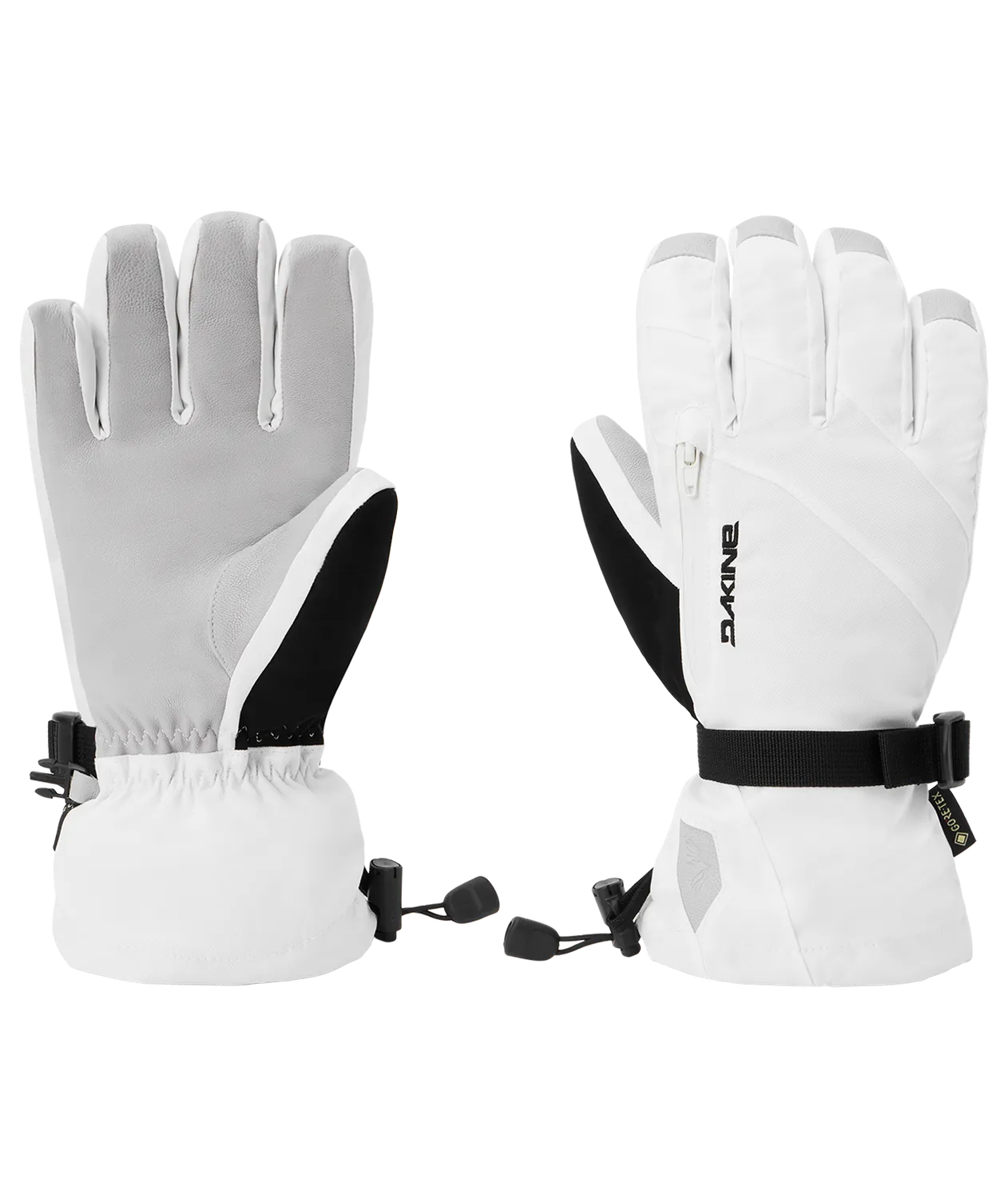 Dakine Sequoia 2.0 Leather DLX Gore-Tex handske hvid