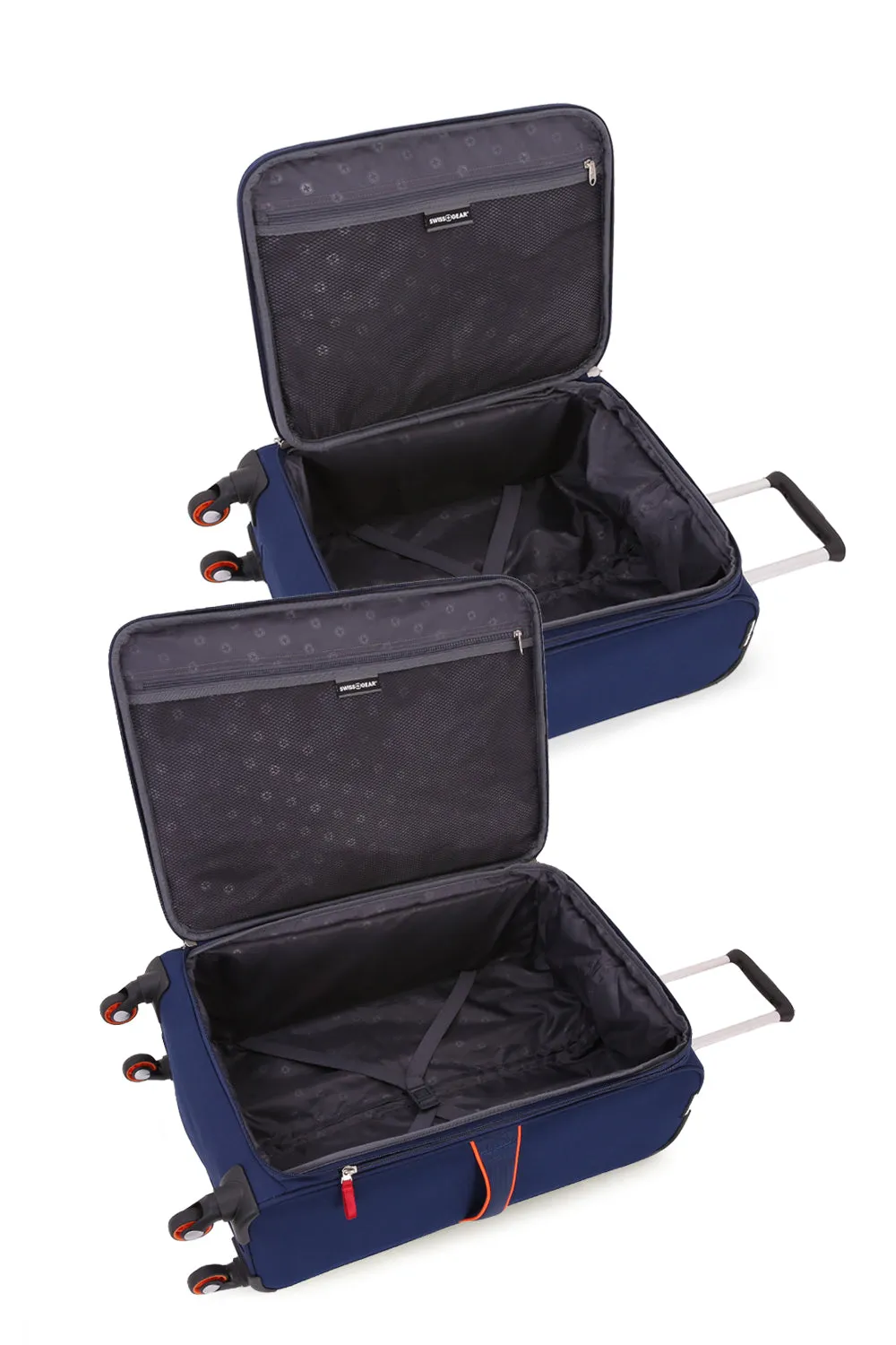 Swissgear 6593 kufferter spinner sæt 2 dele navy orange