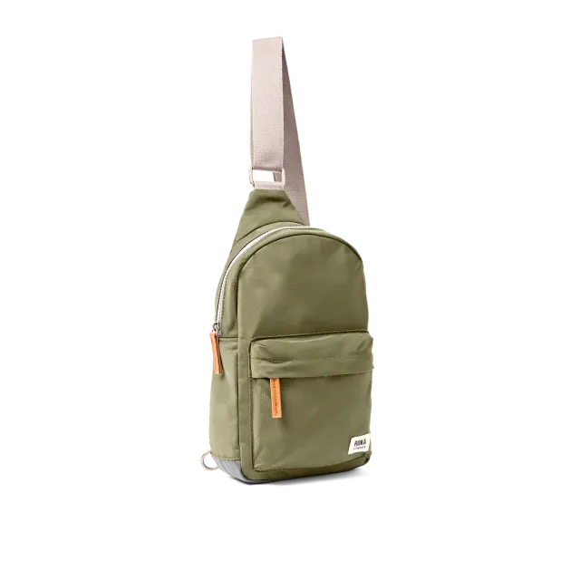 Roka London Willesden Large crossbody taske chive 5 liter