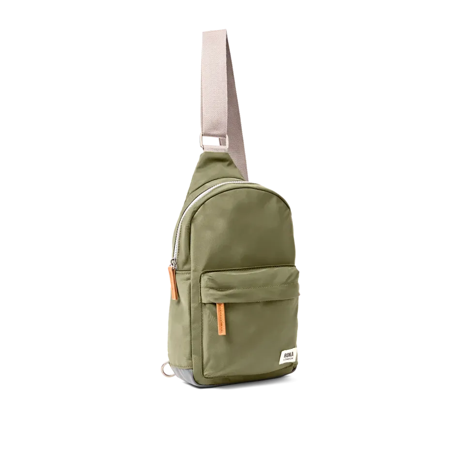 Roka London Willesden Large crossbody taske chive 5 liter