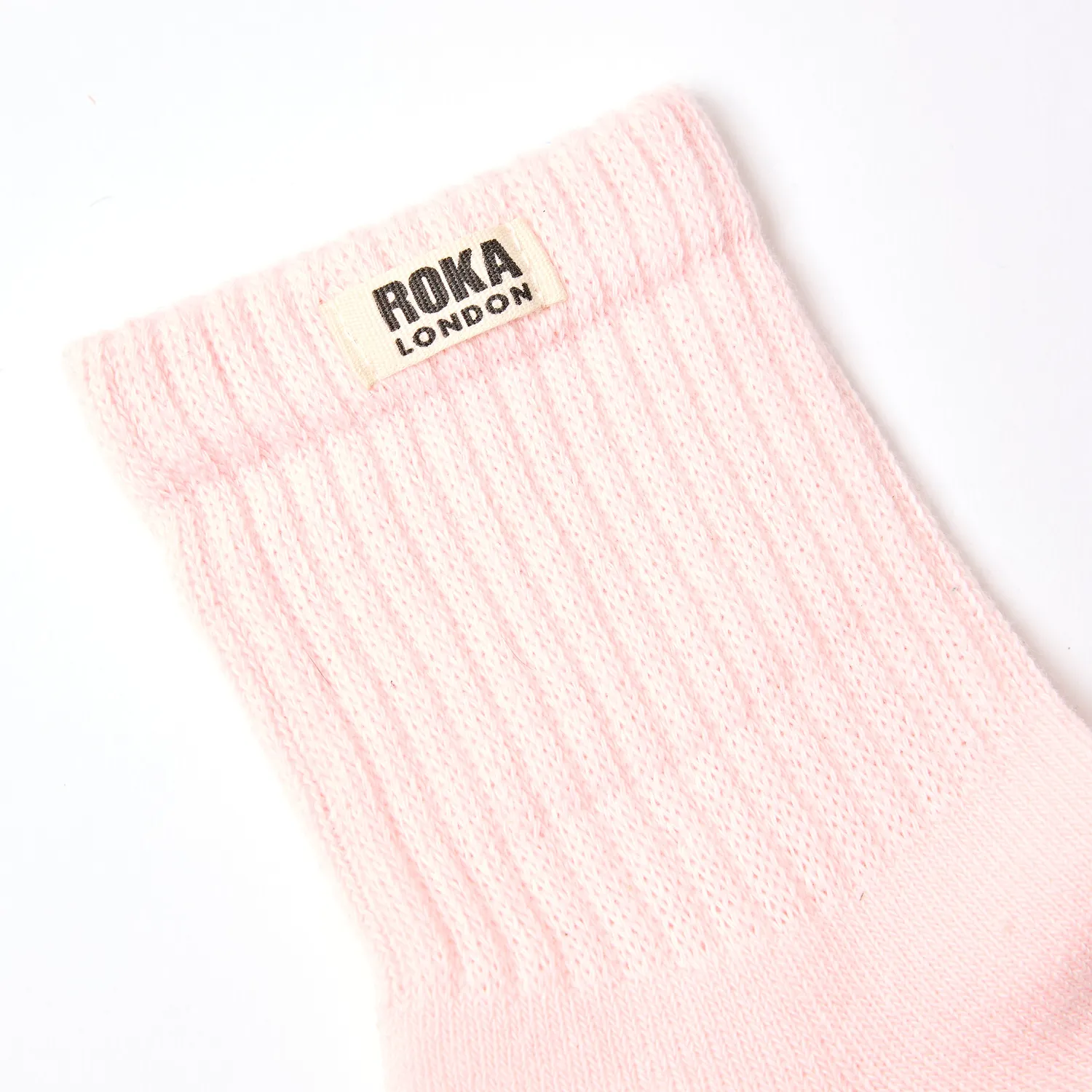Roka London Windsor Crew strømper transcendent pink