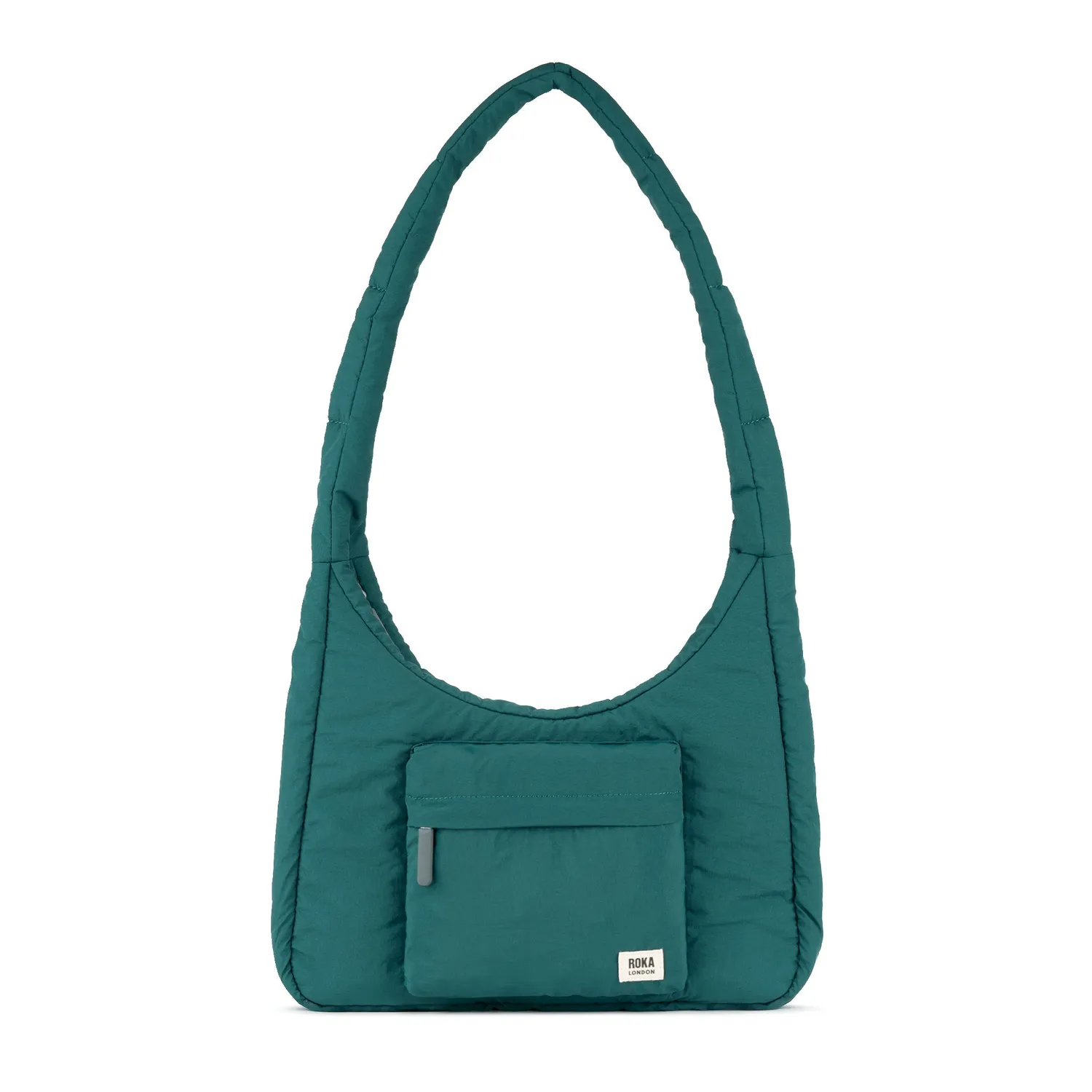 Roka London Belsize Crossbody Medium Teal 14,7 liter