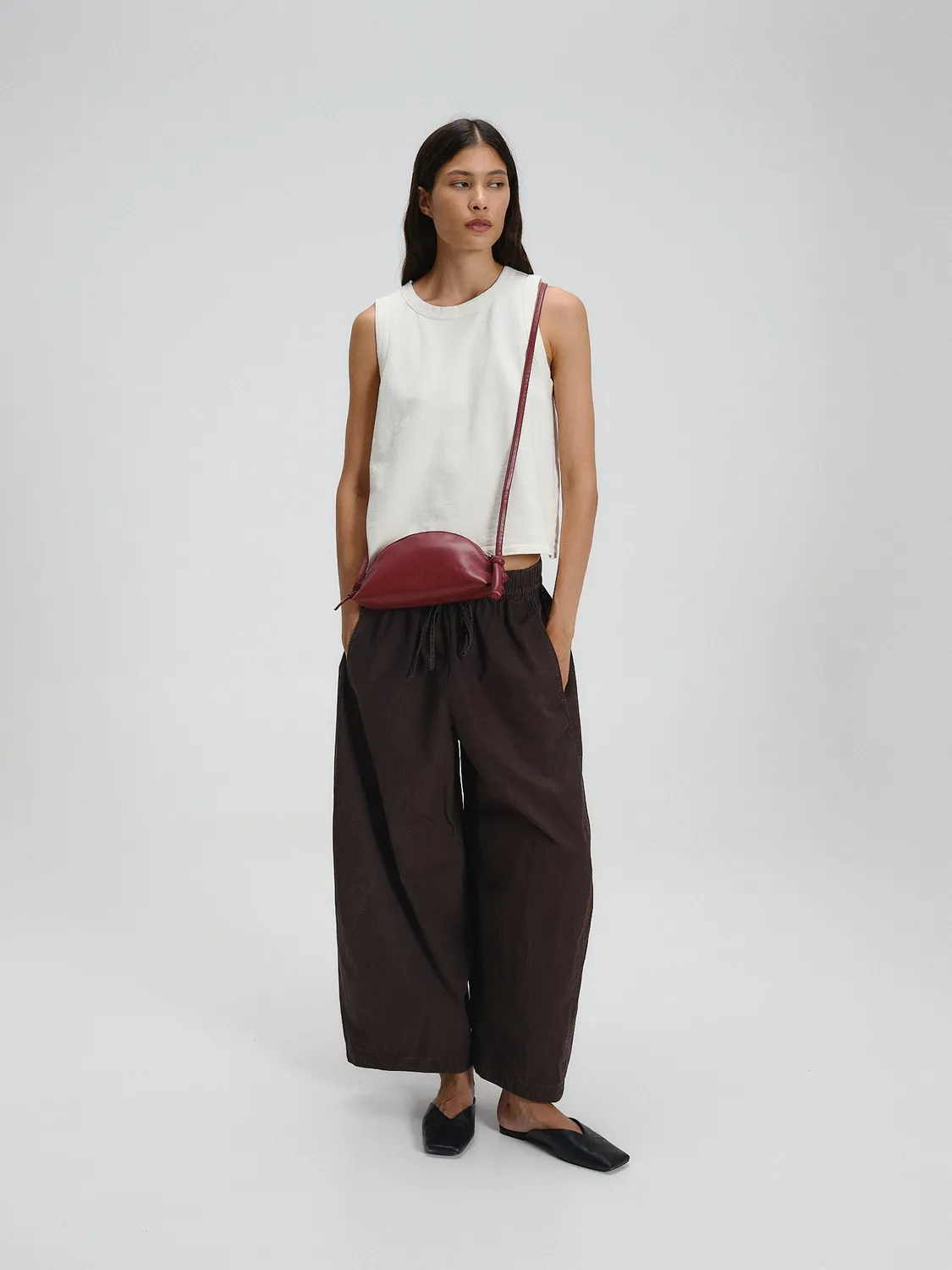 Ölend Eclipse clutch Sort vegansk læder