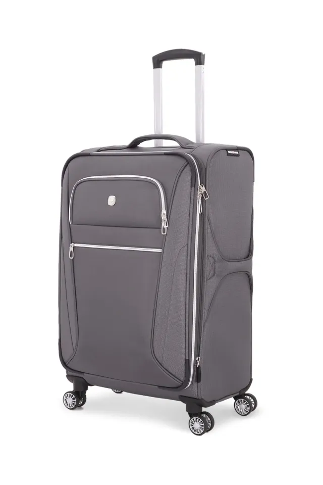 SWISSGEAR Checklite Medium Checked Spinner kuffert med 8 hjul