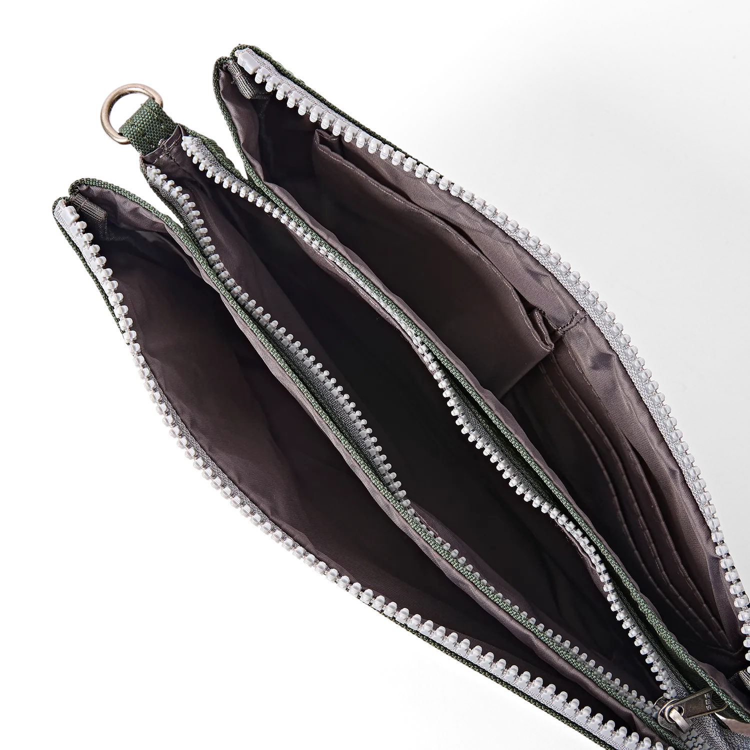 Roka London Carnaby XL crossbody taske Thunderstorm clutch