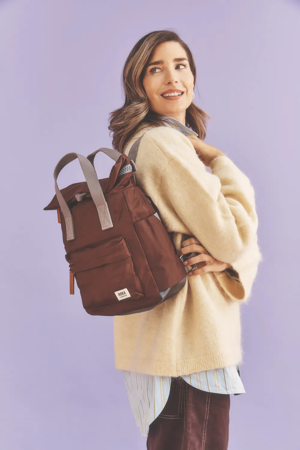 Roka London Canfield rygsæk rocky road Small 9,8 liter