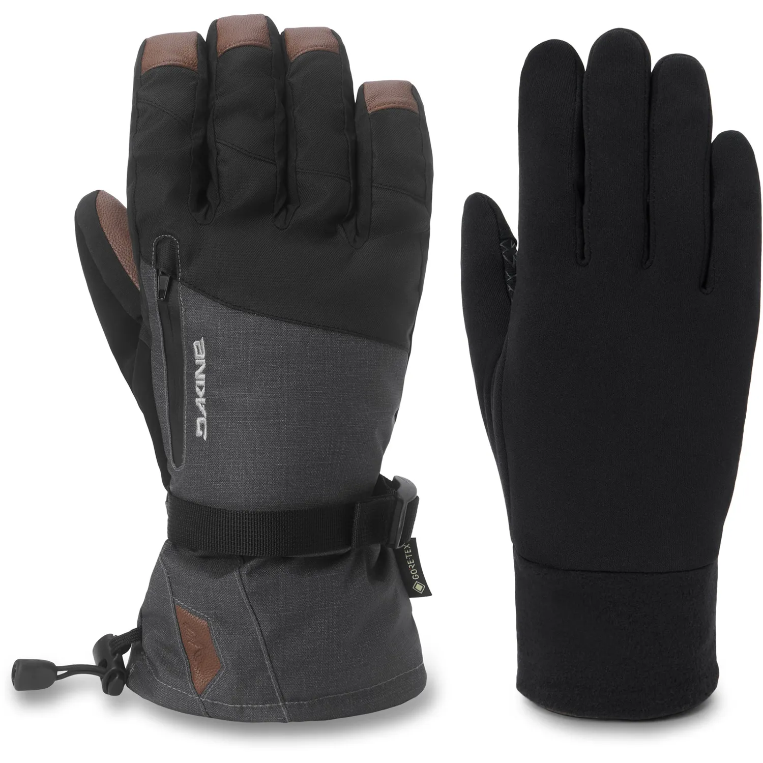 Dakine Titan 2.0 Gore-Tex handsker Carbon Heather læder