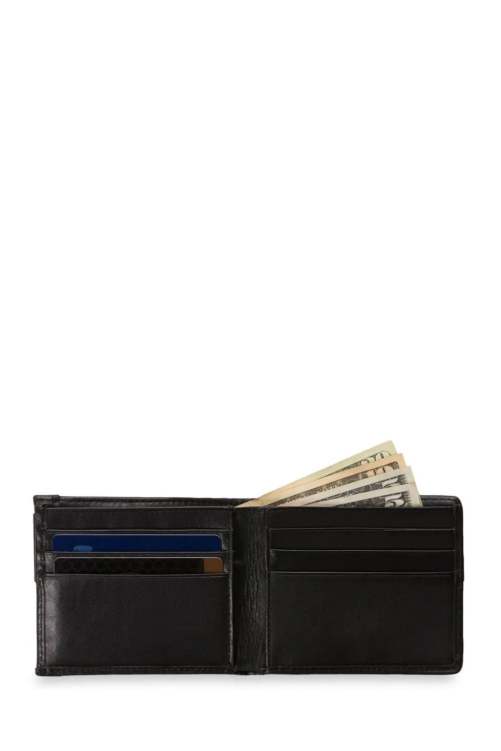 Swissgear Nylon Inlay bifold pung sort nylon læder