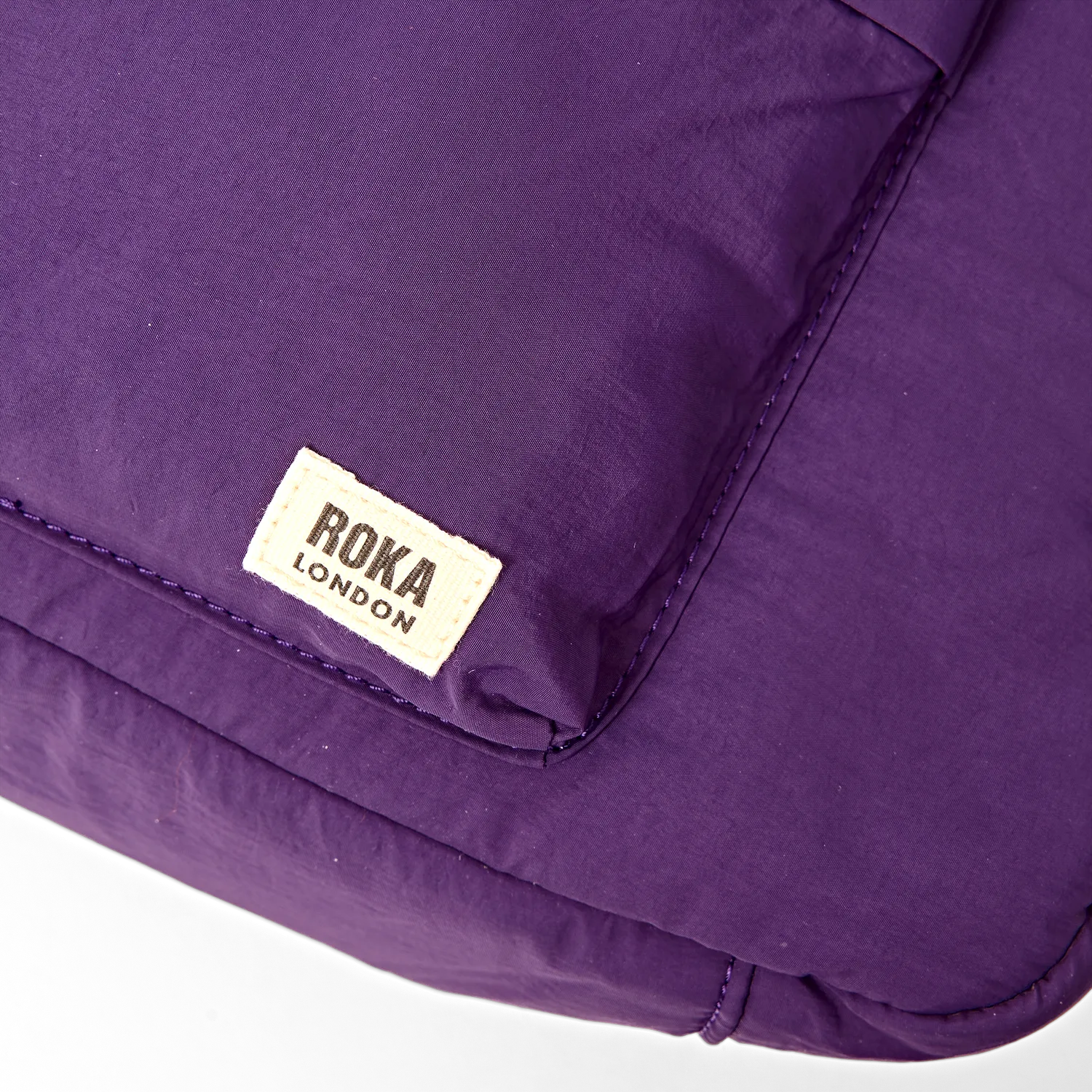 Roka London Belsize crossbody medium gothic grape 14 liter