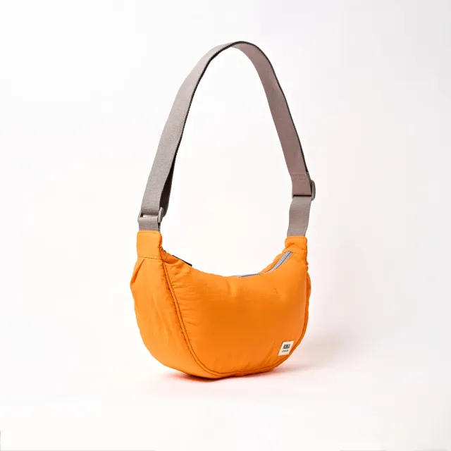 Roka London Farringdon skuldertaske jaffa orange small